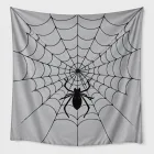 Spooky Spider Web Tapestry