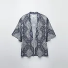 Patterned Kimono Jacket