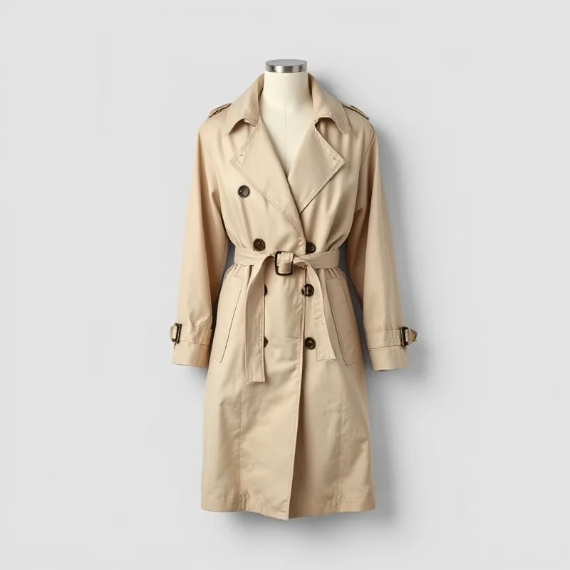 Chic Oversized Trench Coat