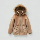 Faux Fur Hooded Jacket