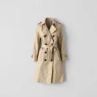 Knee-Length Trench Coat