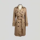Shiny Trench Coat