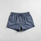 High-Waisted Swim Shorts