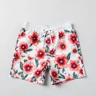Flower Printed Swim Shorts