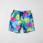 Bright Patterned Swim Trunks