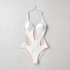 One-Piece Swimsuit with Cutouts