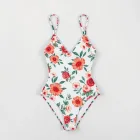 Vintage Floral One-Piece Swimsuit
