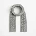 Classic Cable Knit Scarf