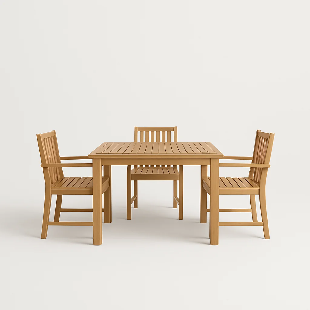 Teakwood Patio Dining Set