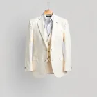 Tailored Fit Ivory Suit