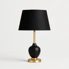 Elegant Black and Gold Lamp