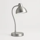 Sleek Silver Desk Lamp