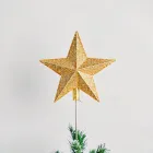 Glittery Star Tree Topper