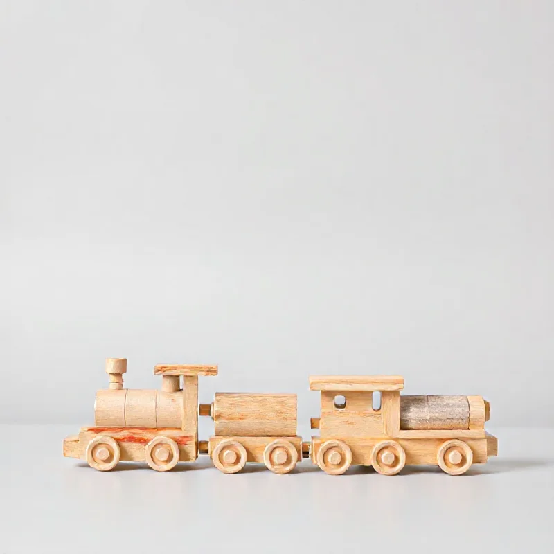 Wooden Train Set