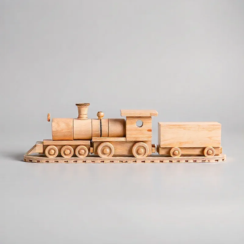 Wooden Train Set
