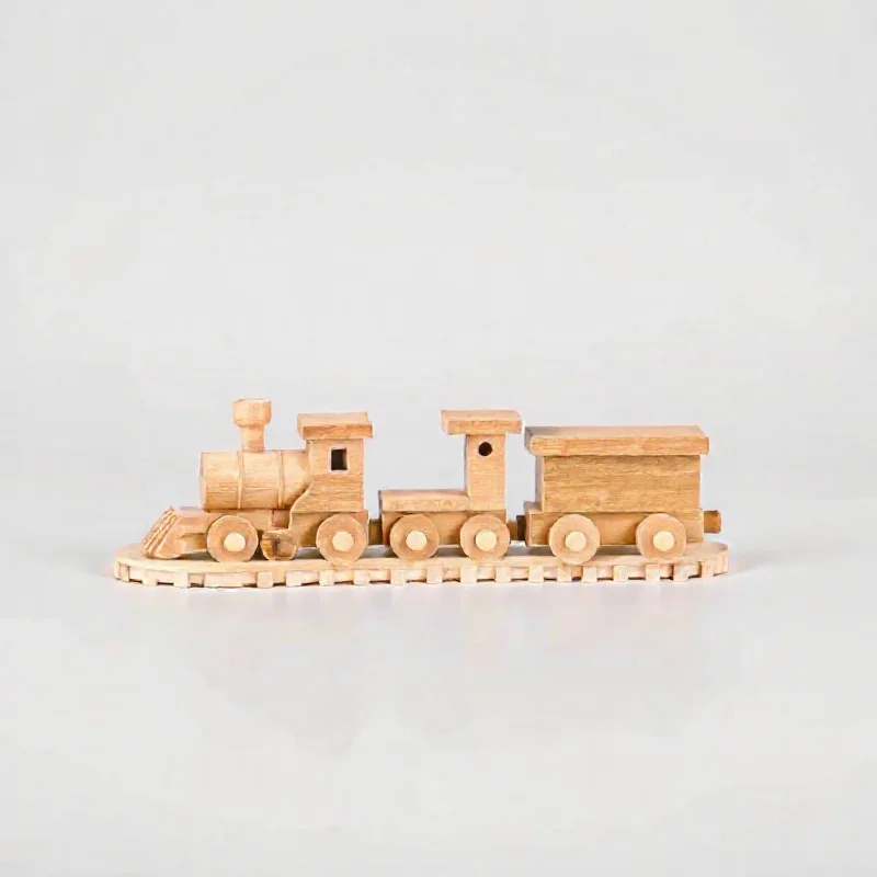 Wooden Train Set