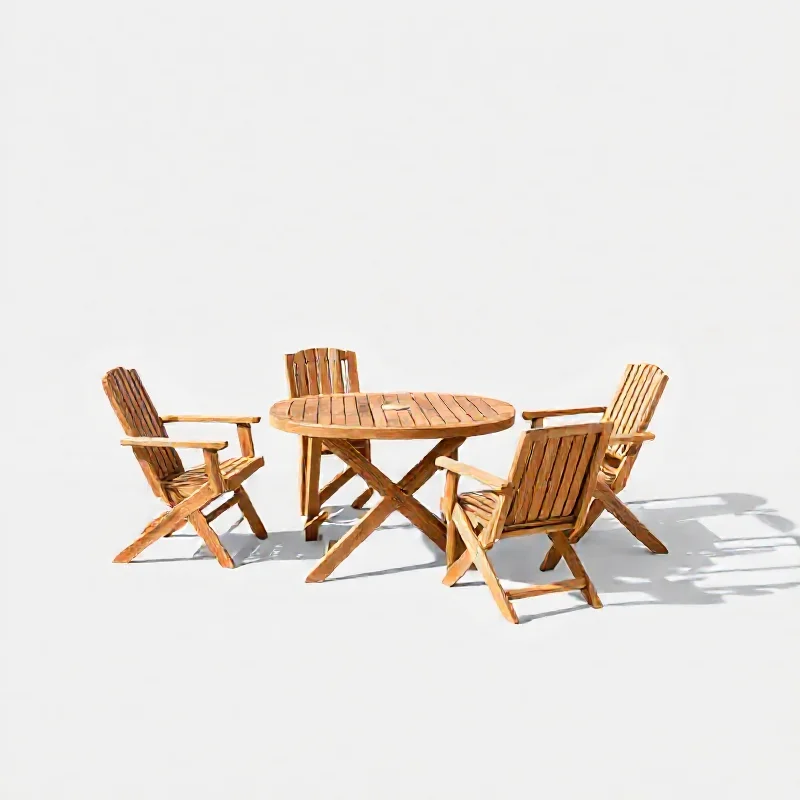Teak Wood Patio Set