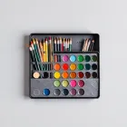 Colorful Art Supplies Set