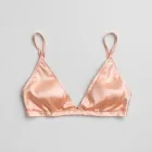 Satin Triangle Bralette