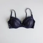 Chic Lace Overlay Bra