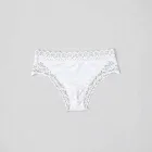 Lace Trim Hipster Panties