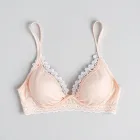 Cotton Lace Trimmed Bra