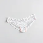Lace Trim Thongs