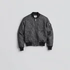 Unique Pattern Bomber Jacket