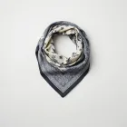 Vintage Bandana Print Scarf