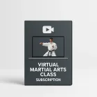 Virtual Martial Arts Class Subscription