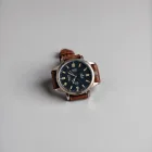 Vintage Leather Bullet Watch
