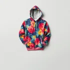 Vivid Pattern Hoodie