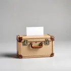 Vintage Suitcase Card Holder