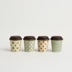 Vintage Travel Mugs Espresso Set