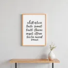 Inspirational Quote Wall Art