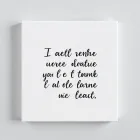 Inspirational Quote Canvas