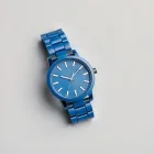 Blue Ceramic Watch