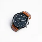 Leather Sports Watch