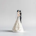 Bride and Groom Cake Topper