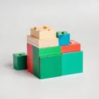Wooden Building Blocks Set