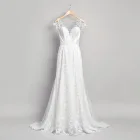 Elegant White Wedding Dress