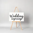 Custom Wedding Signage