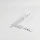 Clear Acrylic Cake Cutting Set