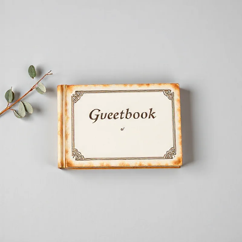 Vintage Guestbook