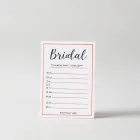 Bridal Shower Games