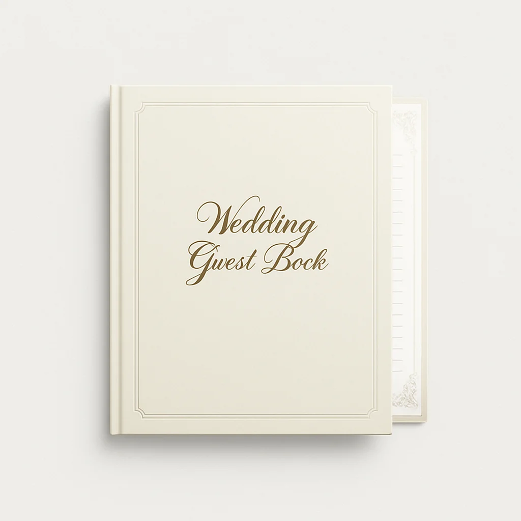 Elegant Wedding Guest Book