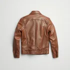 Worn-In Effect Leather Jacket