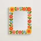 Whimsical Floral Mirror