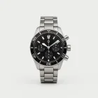 Sporty Stainless Steel Watch