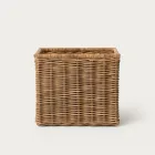Traditional Square Wicker Basket